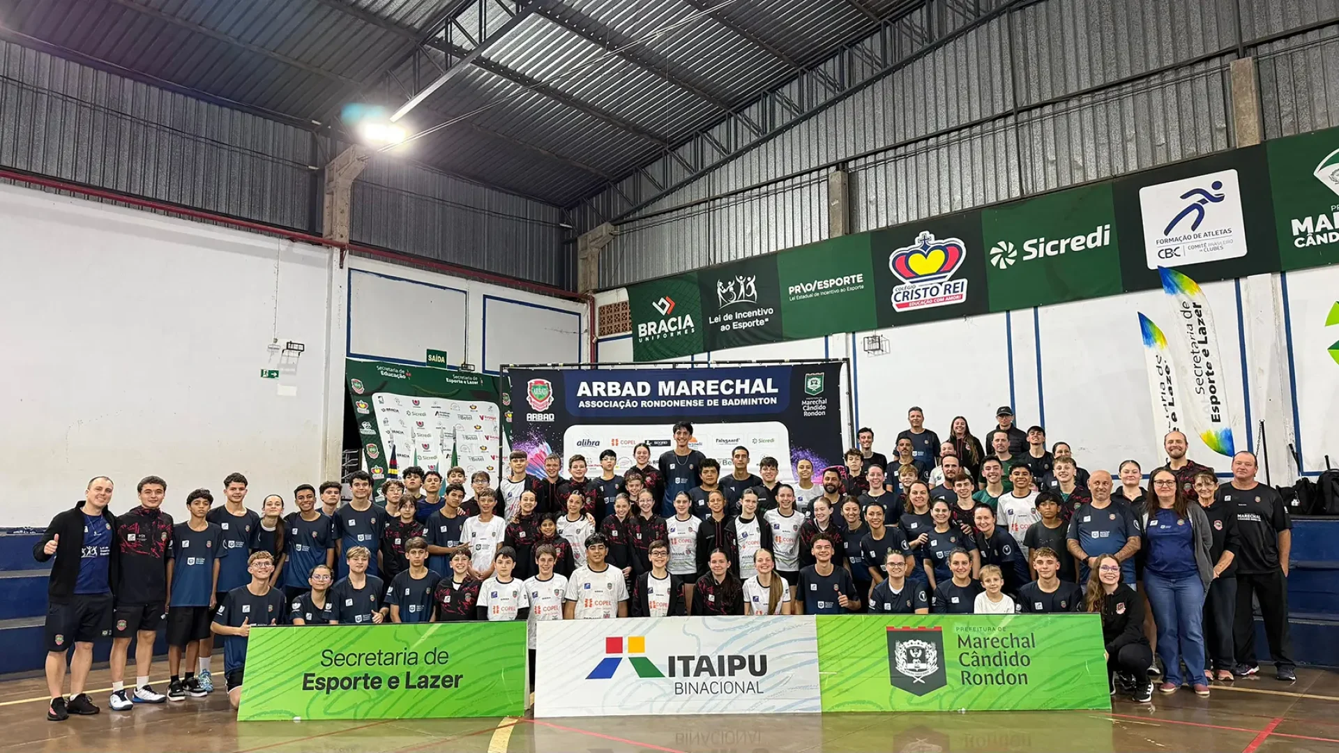 Alibra Projeto Esporte Para Todos Badminton Marechal
