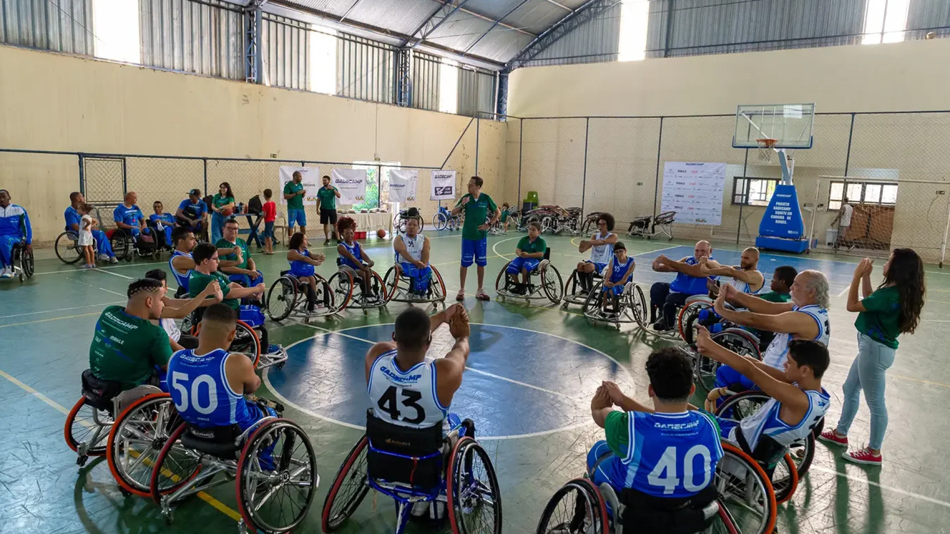 Alibra Projeto GADECAMP Basquetebol Paralímpico