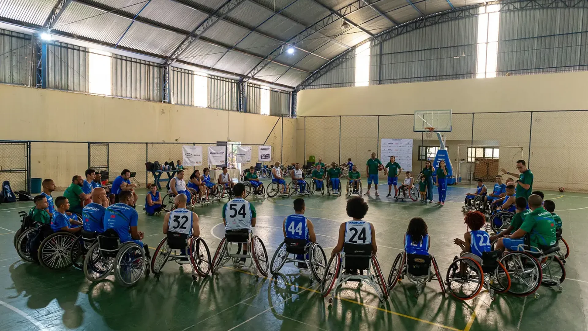 Alibra Projeto GADECAMP Basquetebol Paralímpico