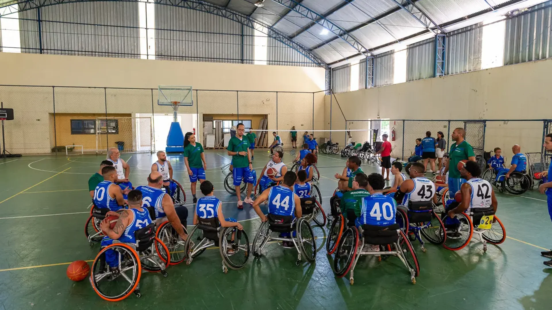 Alibra Projeto GADECAMP Basquetebol Paralímpico