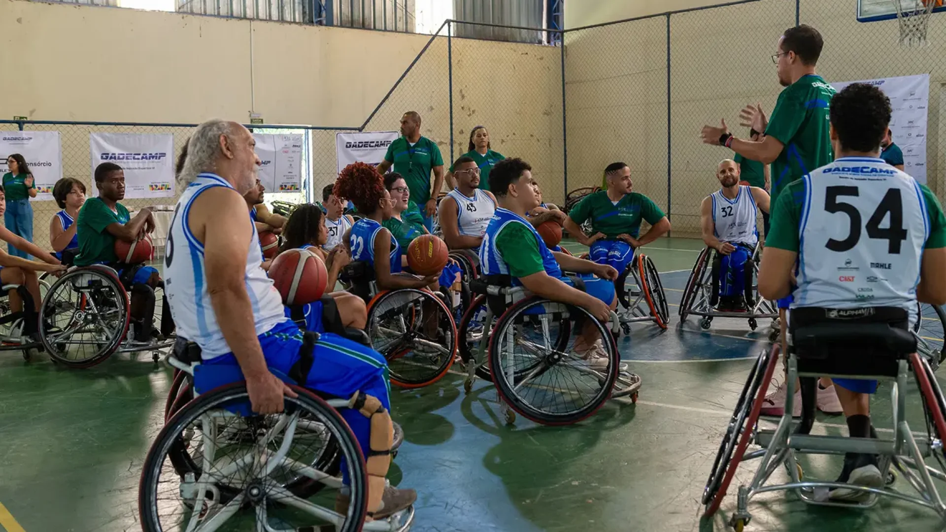 Alibra Projeto GADECAMP Basquetebol Paralímpico