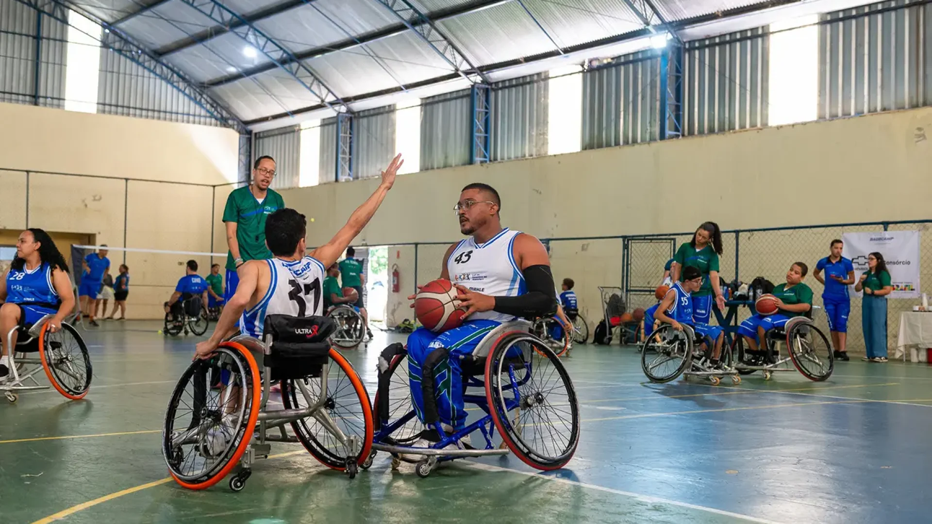 Alibra Projeto GADECAMP Basquetebol Paralímpico