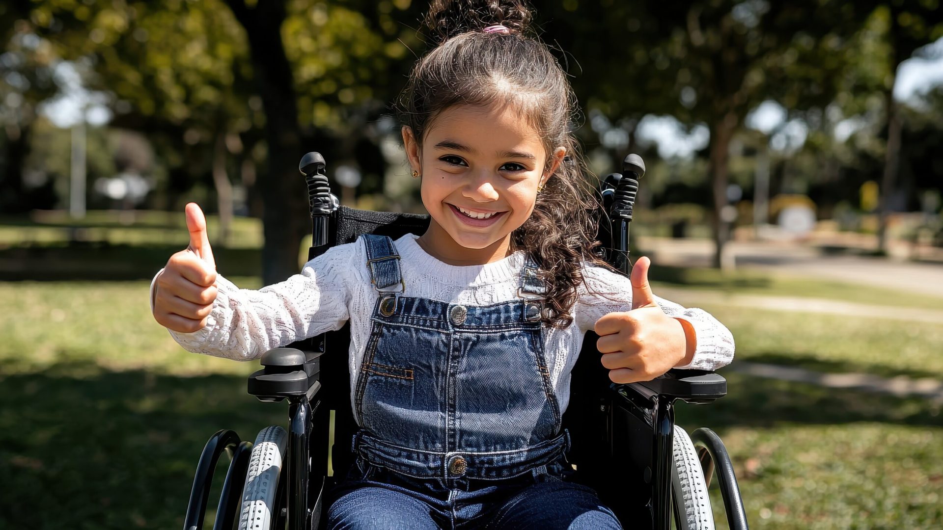 happy-girl-wheelchair-giving-thumbs-up-park